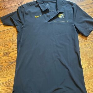 Nike dri fit Mizzou polo